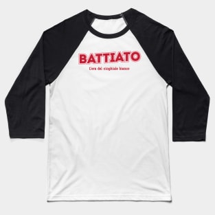 Battiato L'era del cinghiale bianco Baseball T-Shirt